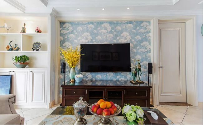 [裝修案例]128平米三居室美式裝修風(fēng)格，舒適的居家生活