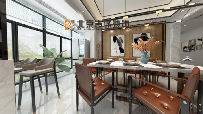 [裝修案例]142平米現(xiàn)代簡約風格裝修效果圖 溫馨而靜謐的家