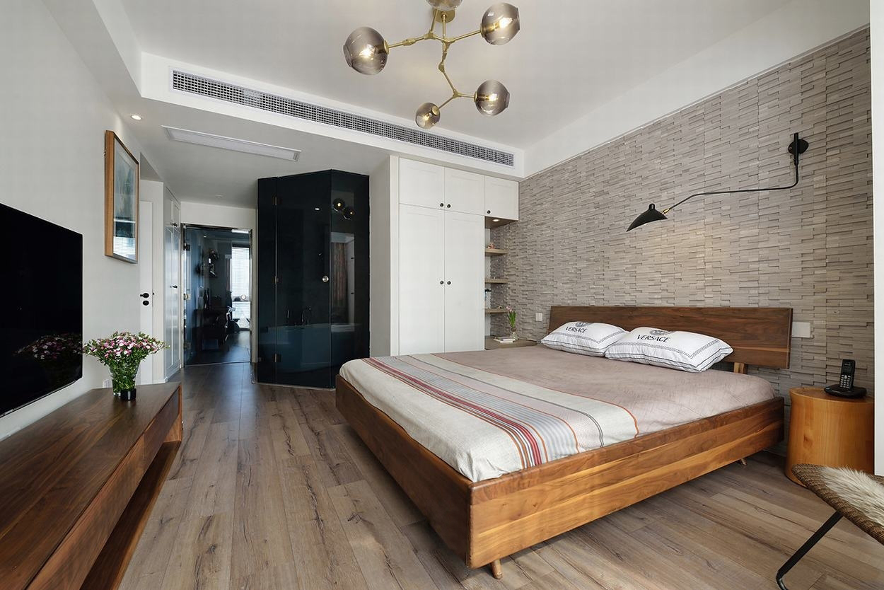 龍湖九里晴川-現(xiàn)代簡約-臥室設(shè)計(jì)效果圖