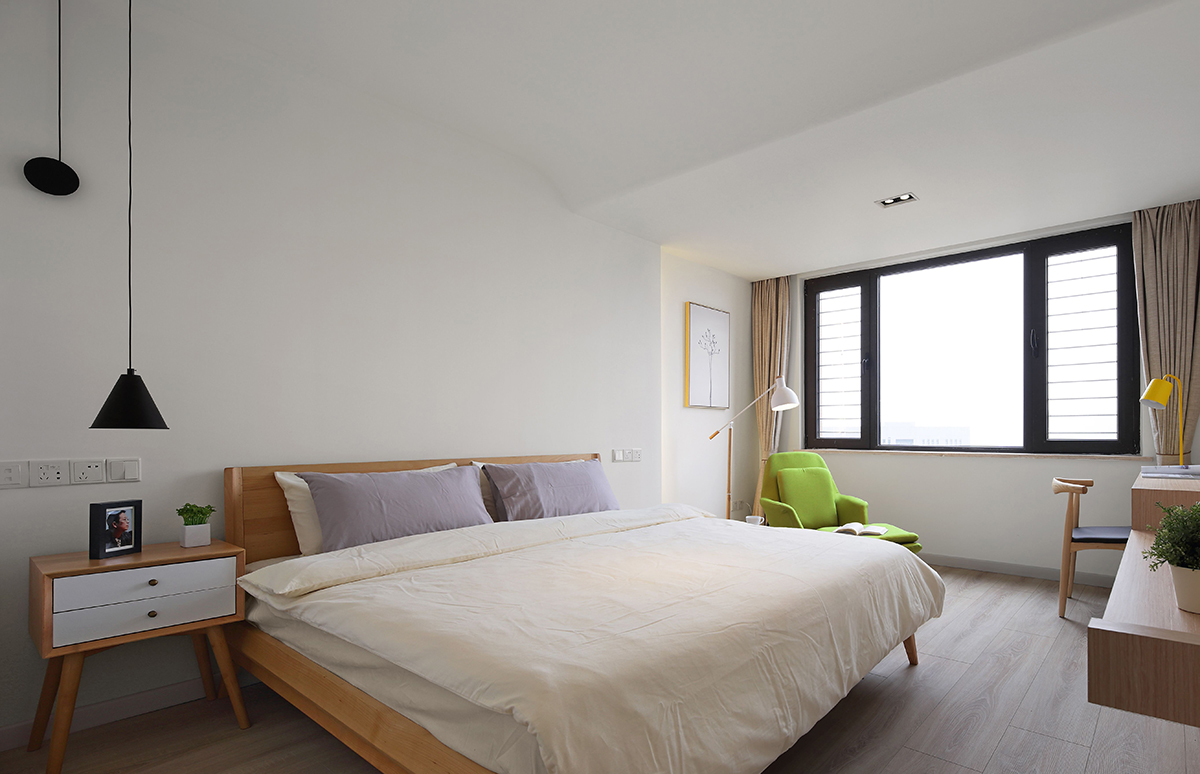 龍湖九里晴川-現(xiàn)代簡約-臥室設(shè)計效果圖