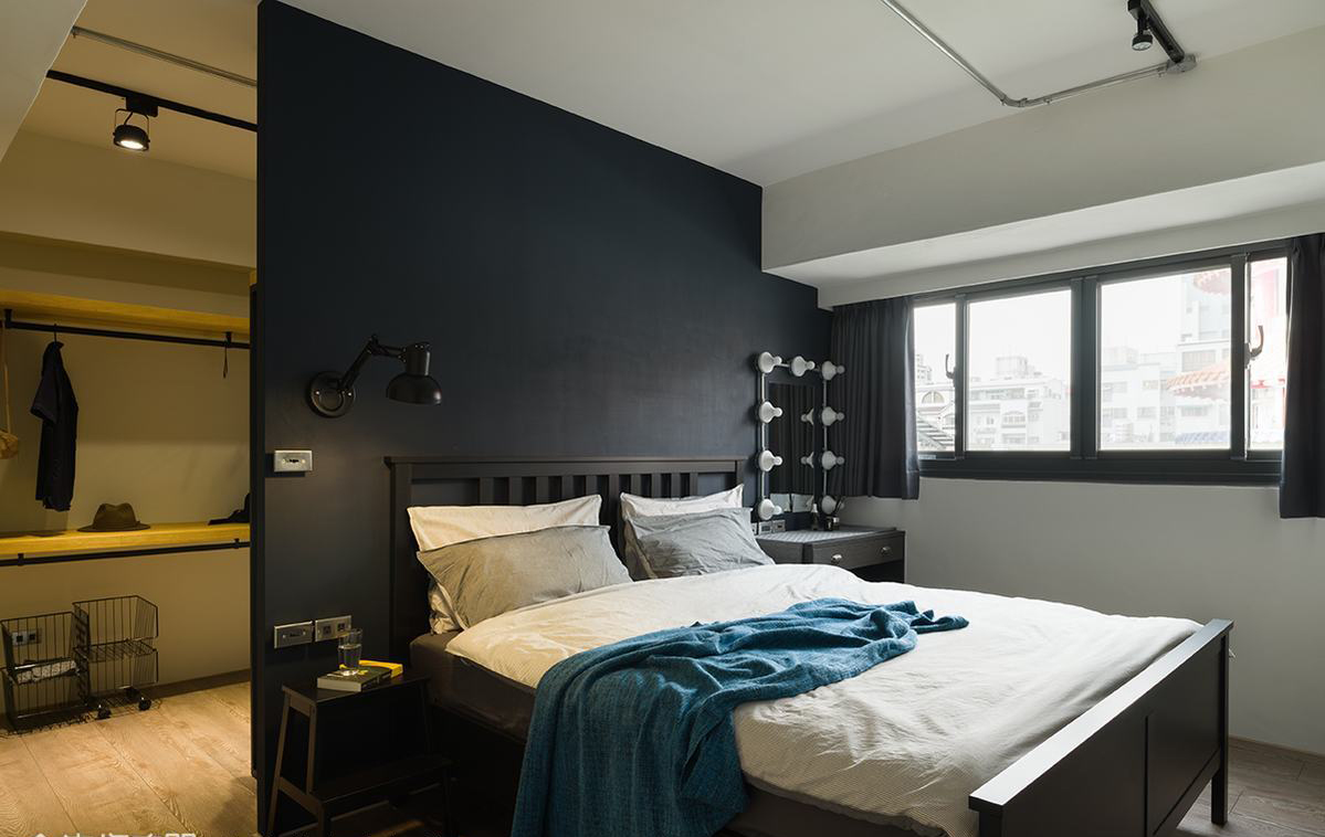 龍湖九里晴川-現(xiàn)代簡約-臥室設(shè)計效果圖