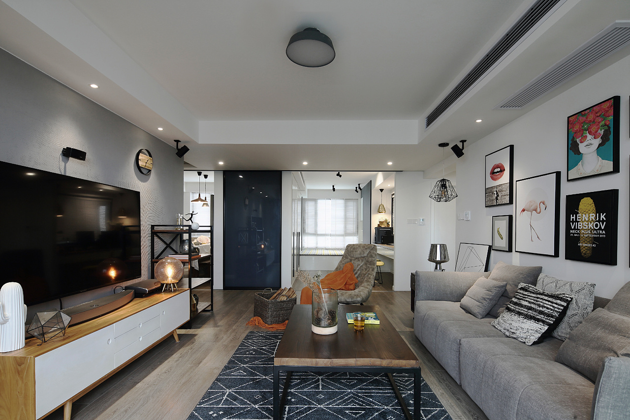 龍湖九里晴川-現(xiàn)代簡約-臥室設計效果圖