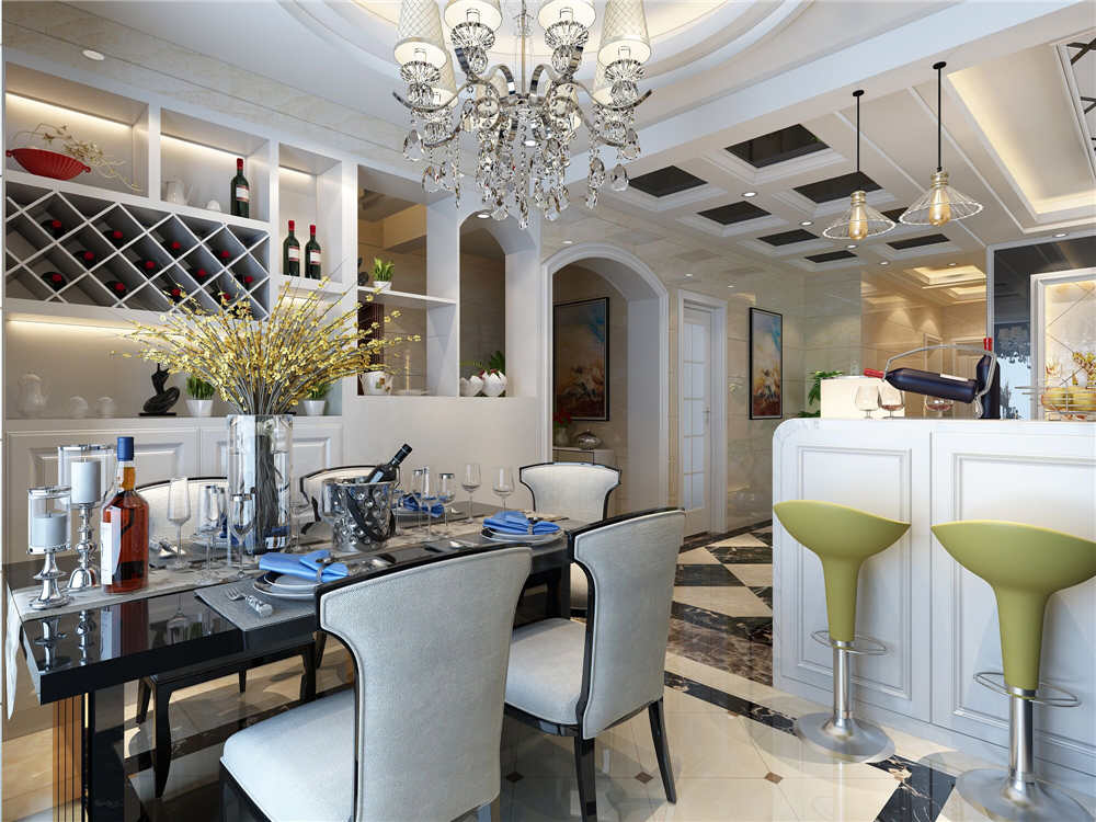 龍湖九里晴川-現(xiàn)代簡約-臥室設計效果圖