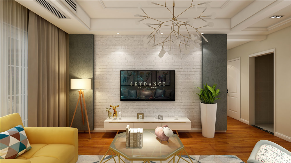 龍湖九里晴川-現(xiàn)代簡約-臥室設(shè)計效果圖