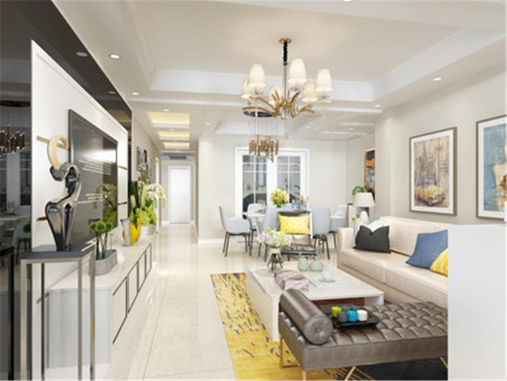 龍湖九里晴川-現(xiàn)代簡約-臥室設計效果圖