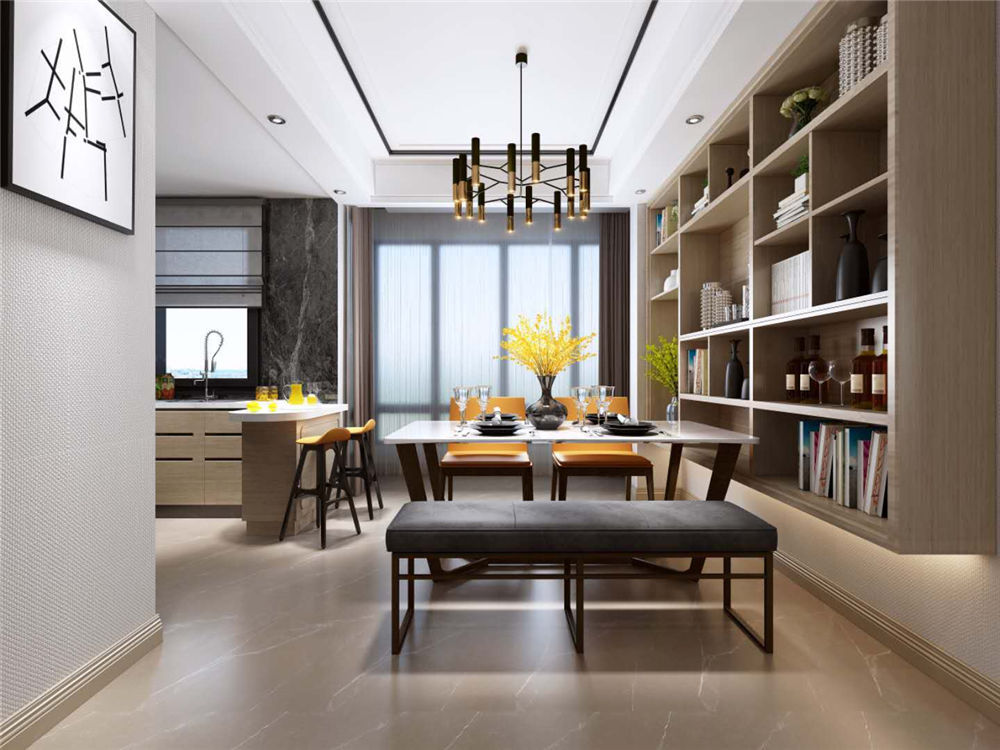 龍湖九里晴川-現(xiàn)代簡約-臥室設(shè)計(jì)效果圖