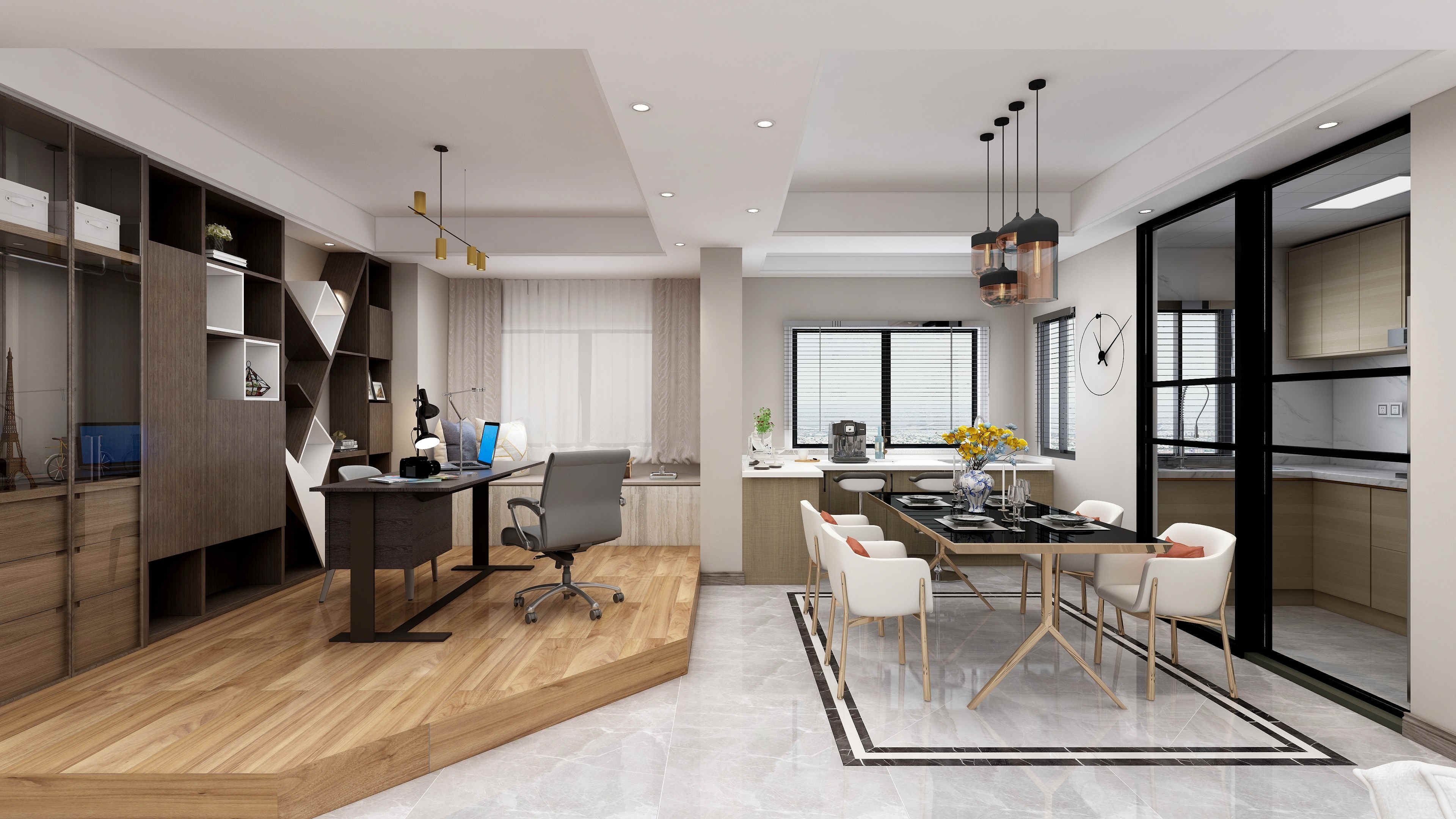 龍湖九里晴川-現(xiàn)代簡約-臥室設(shè)計(jì)效果圖