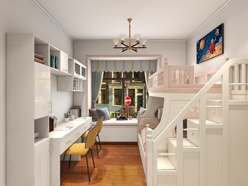 室內(nèi)臥室裝修設(shè)計(jì)-大床搭配小臥室 室內(nèi)臥室裝修設(shè)計(jì)-大床搭配小臥室