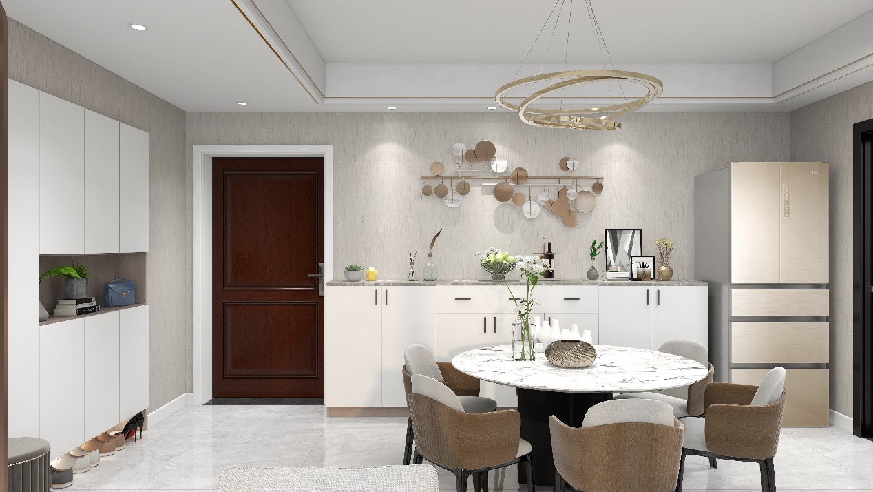 龍湖九里晴川-現(xiàn)代簡約-臥室設(shè)計效果圖