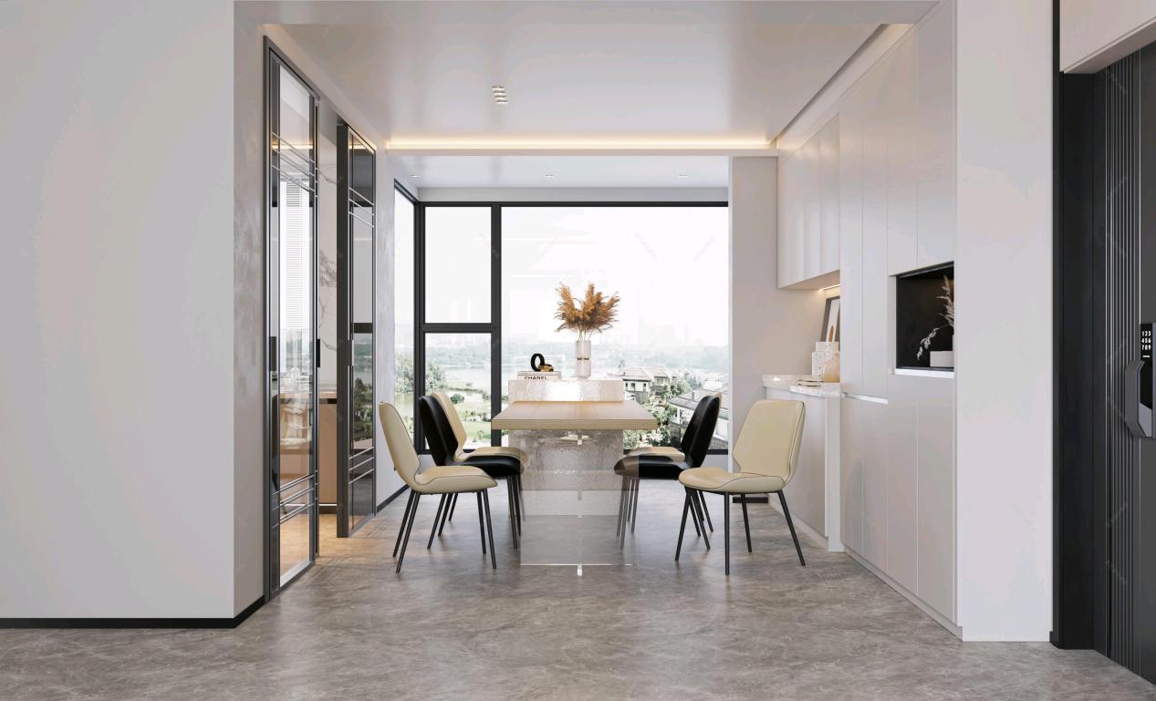 龍湖九里晴川-現(xiàn)代簡(jiǎn)約-臥室設(shè)計(jì)效果圖