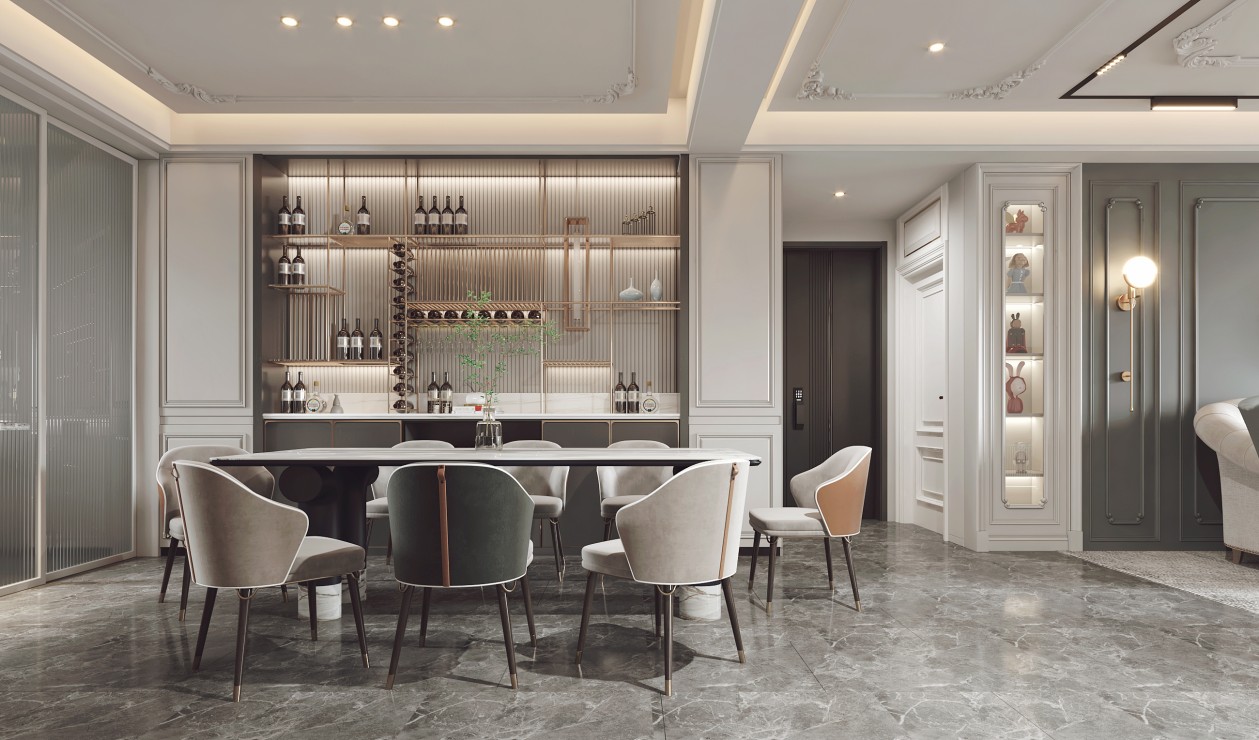 龍湖九里晴川-現(xiàn)代簡(jiǎn)約-臥室設(shè)計(jì)效果圖