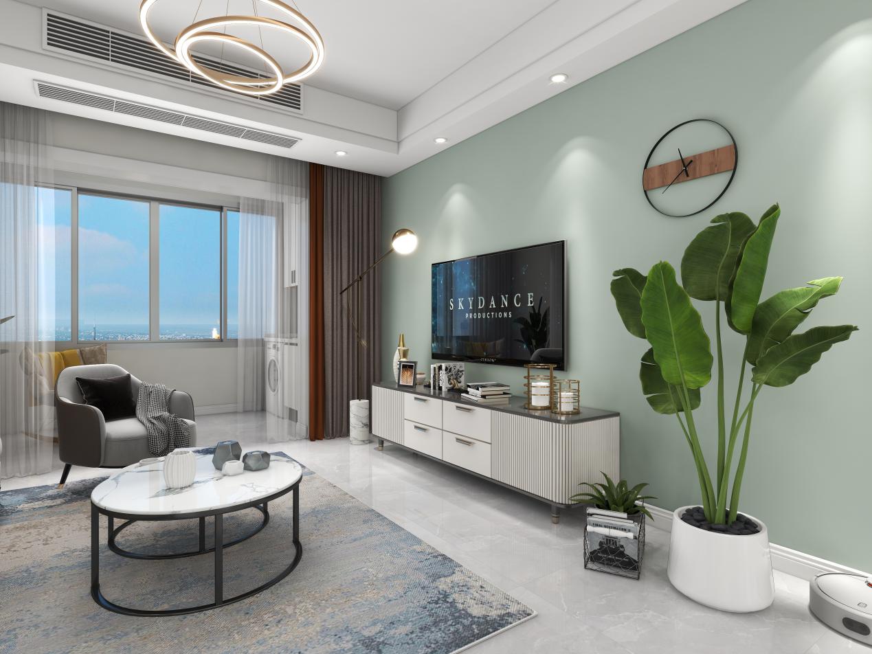 龍湖九里晴川-現(xiàn)代簡約-臥室設計效果圖